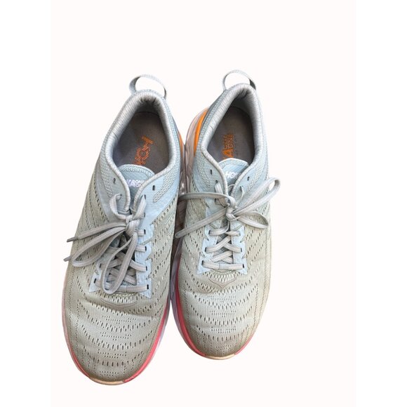 Hoka Arahi 4 womes green running walking sneakers shoes 10.5 SKU 6643 - Picture 7 of 8